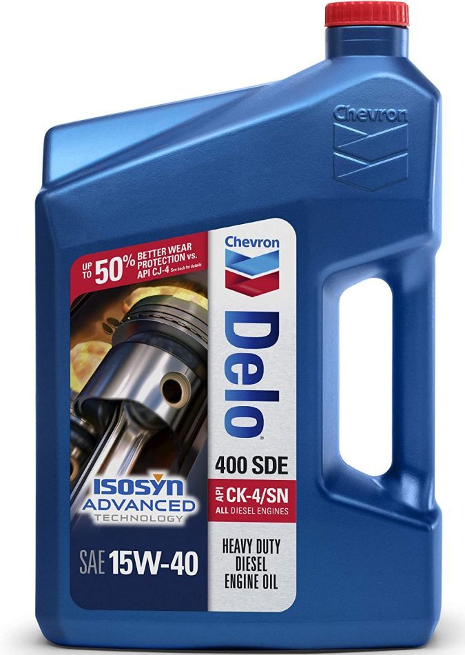 Aceite para motor Chevron Delo 400 SDE Heavy-Duty .