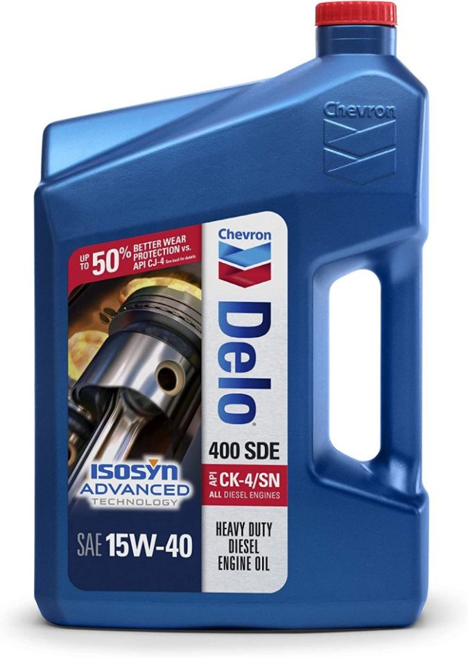 Aceite para motor Chevron Delo 400 SDE Heavy-Duty .