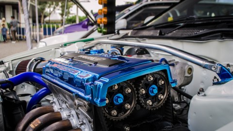 Motor de auto más potente.