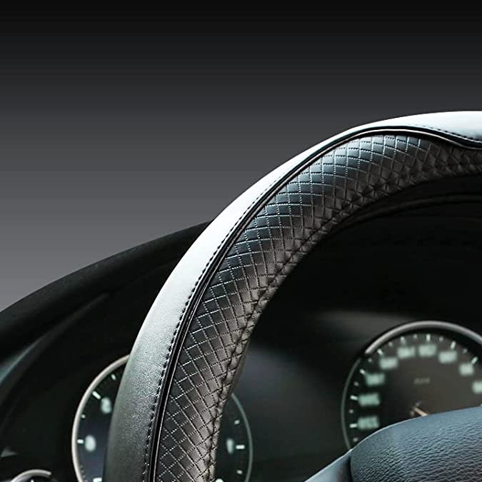 Funda para volante de piel de microfibra Rueesh