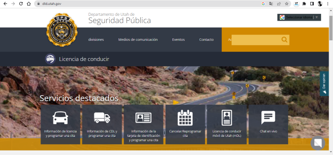 examen de manejo en utah