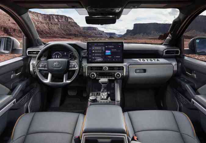 interior de la Toyota Tacoma 2024