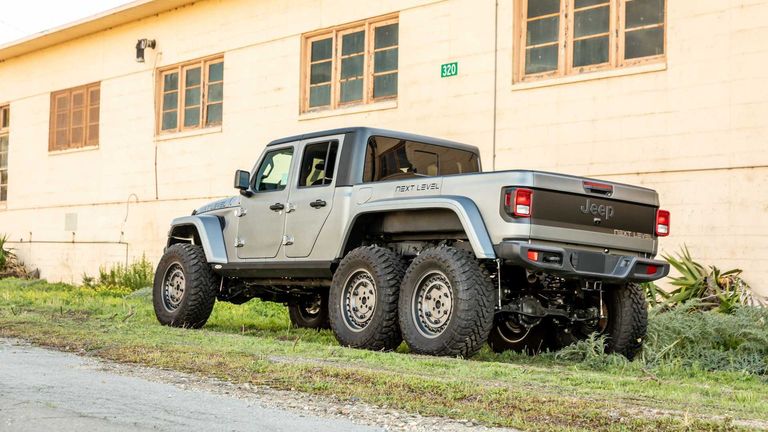 Next Level Jeep Gladiator 6x6.