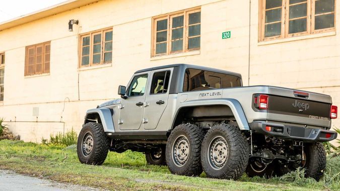 Next Level Jeep Gladiator 6x6.