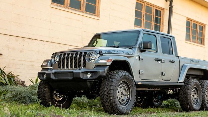 Next Level Jeep Gladiator 6x6.