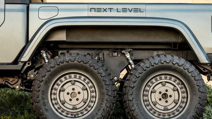 Next Level Jeep Gladiator 6x6.