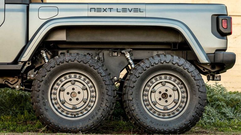 Next Level Jeep Gladiator 6x6.