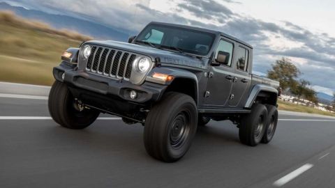 Next Level Jeep Gladiator 6x6.