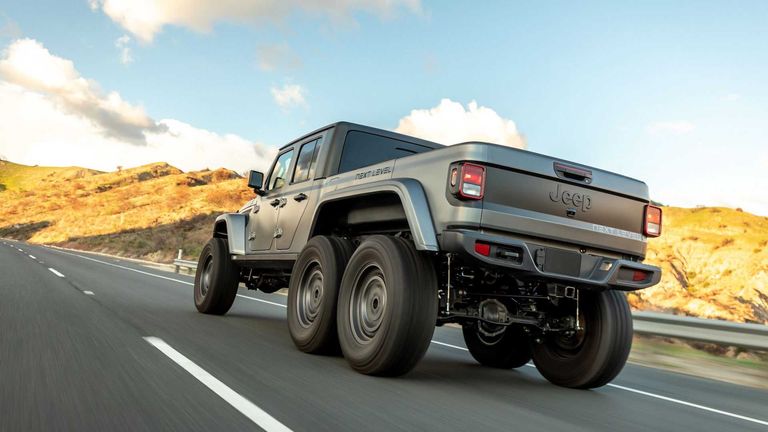 Next Level Jeep Gladiator 6x6.