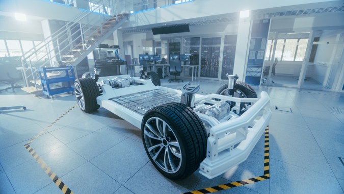 Plataforma de auto.