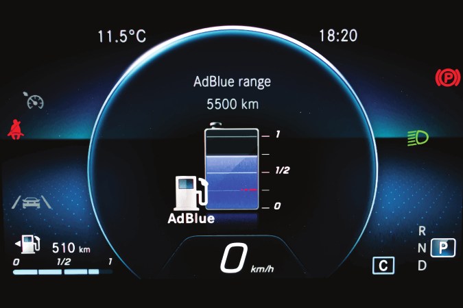 ¿Qué pasa si un coche diésel se queda sin AdBlue en medio de un viaje?