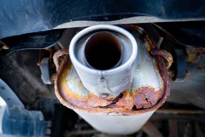 Выхлопные газы автомобиля