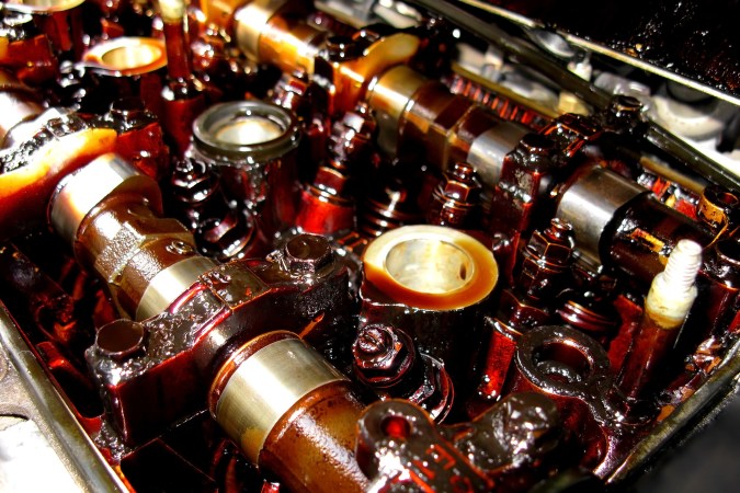Baja presión de aceite en ralentí