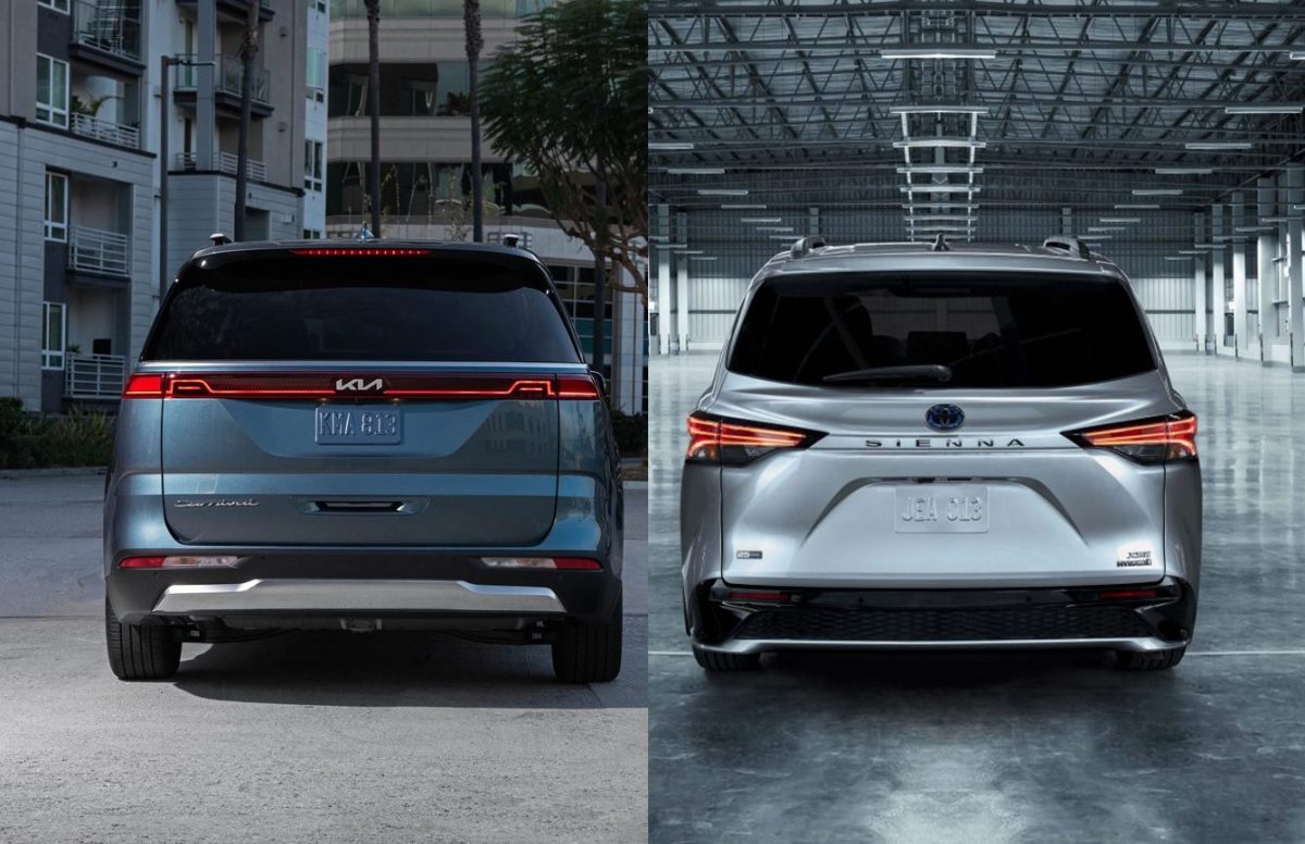 Toyota Sienna 2024 vs. Kia Carnival 2024 cuál es la mejor minivan