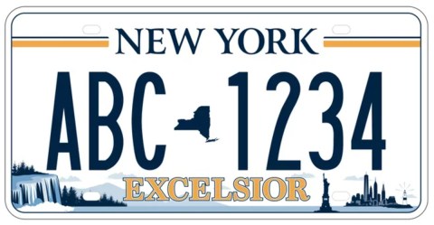 Placa de NY