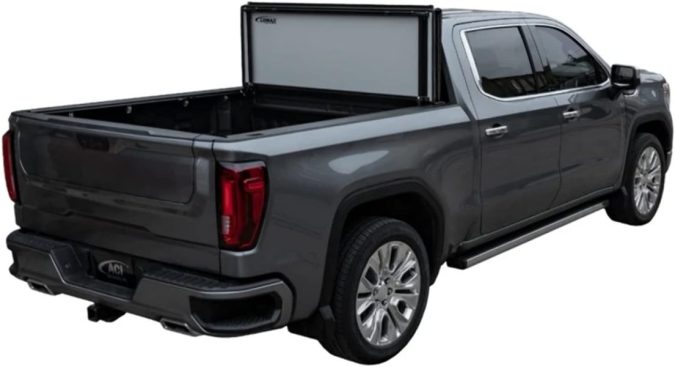Lomax Stance Hard Tri-Fold Tonneau Cover