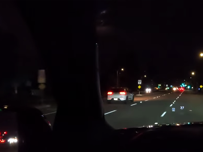 Visión nocturna de la Jeep Grand Cherokee 4xe