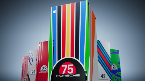 Xbox Series X conmemora 75 años de Porsche con 6 diseños en sus consolas