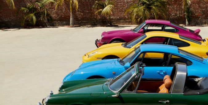 Autos de Porsche con los colores más emblemáticos