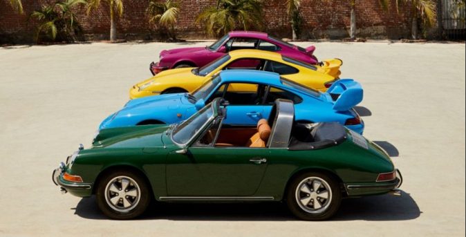Autos de Porsche con los colores más emblemáticos