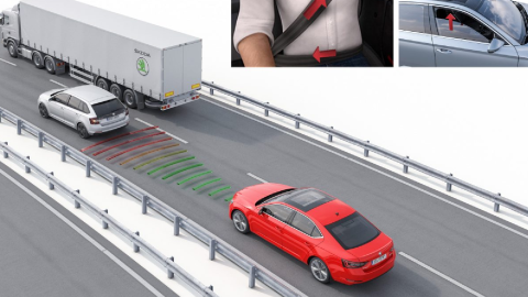 Crew Protect Assist: Lo último en seguridad vial de Skoda