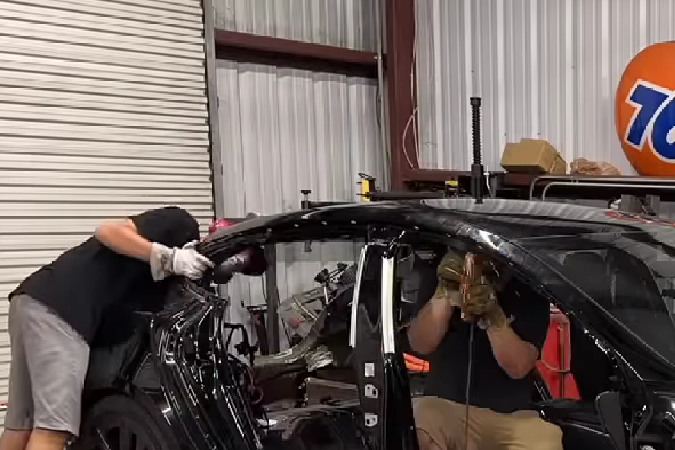 Cyber Kart: un frankenstein del Model S para un cuarto de milla