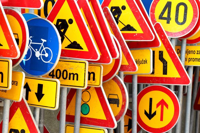 Señales en forma de diamante: qué significa el letrero - Siempre Auto