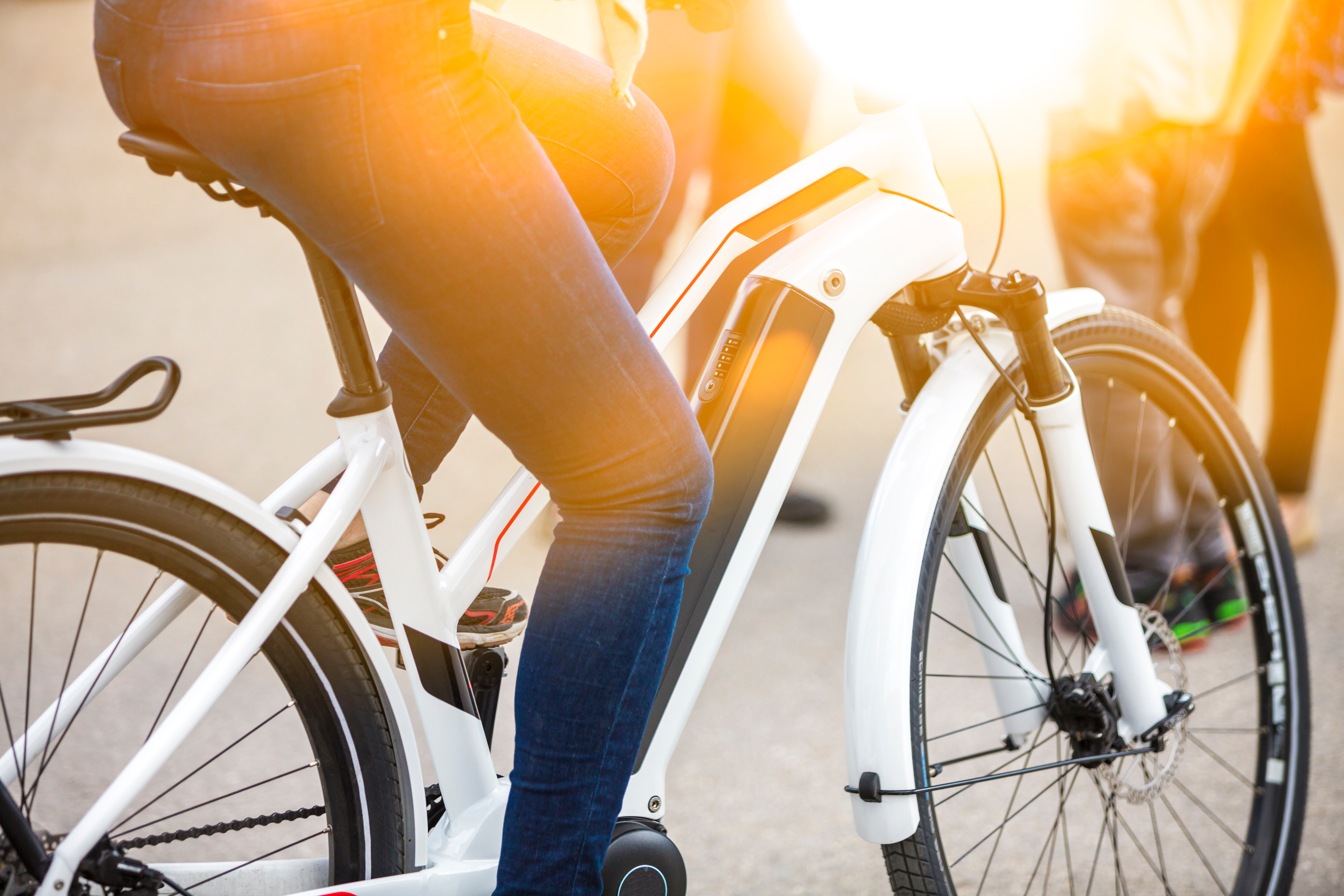 Bicicleta eléctrica.