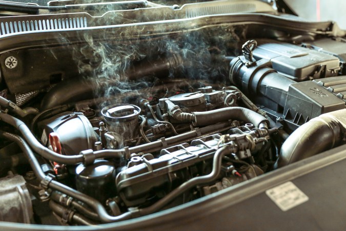 Motor caliente