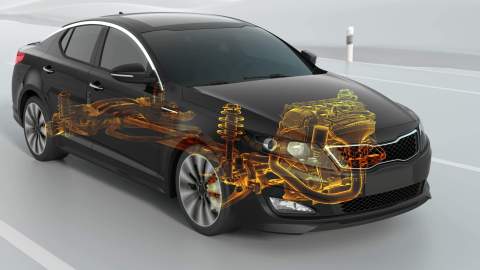 Cuál es la potencia promedio de un automóvil