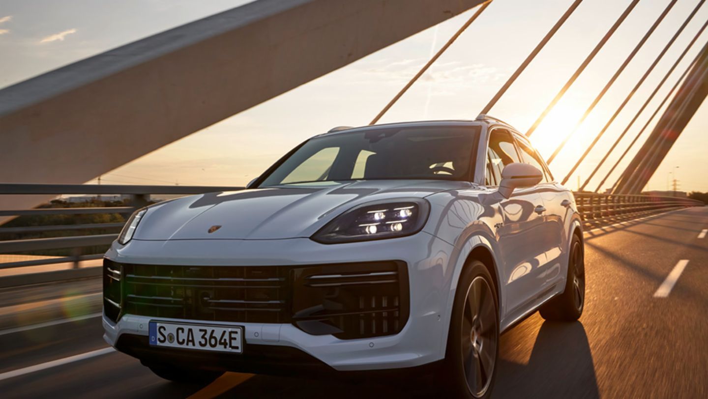 Porsche Cayenne Turbo E-Hybrid.