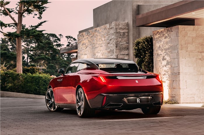 La Rose Noire Droptail convertible rolls royce