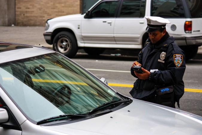 Multas de estacionamiento en NY
