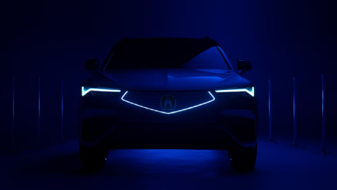 Acura muestra un teaser de su nuevo SUV EV ZDX