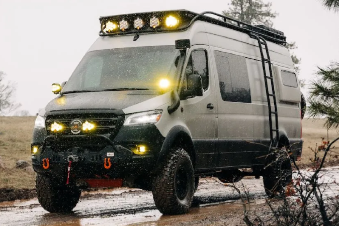 Awol: la overlander que se eleva más de 11 pulgadas con un costo de $500.000