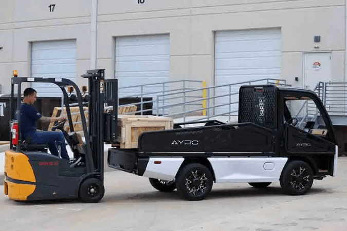 Ayro Vanish: el pequeño camión eléctrico para la ciudad