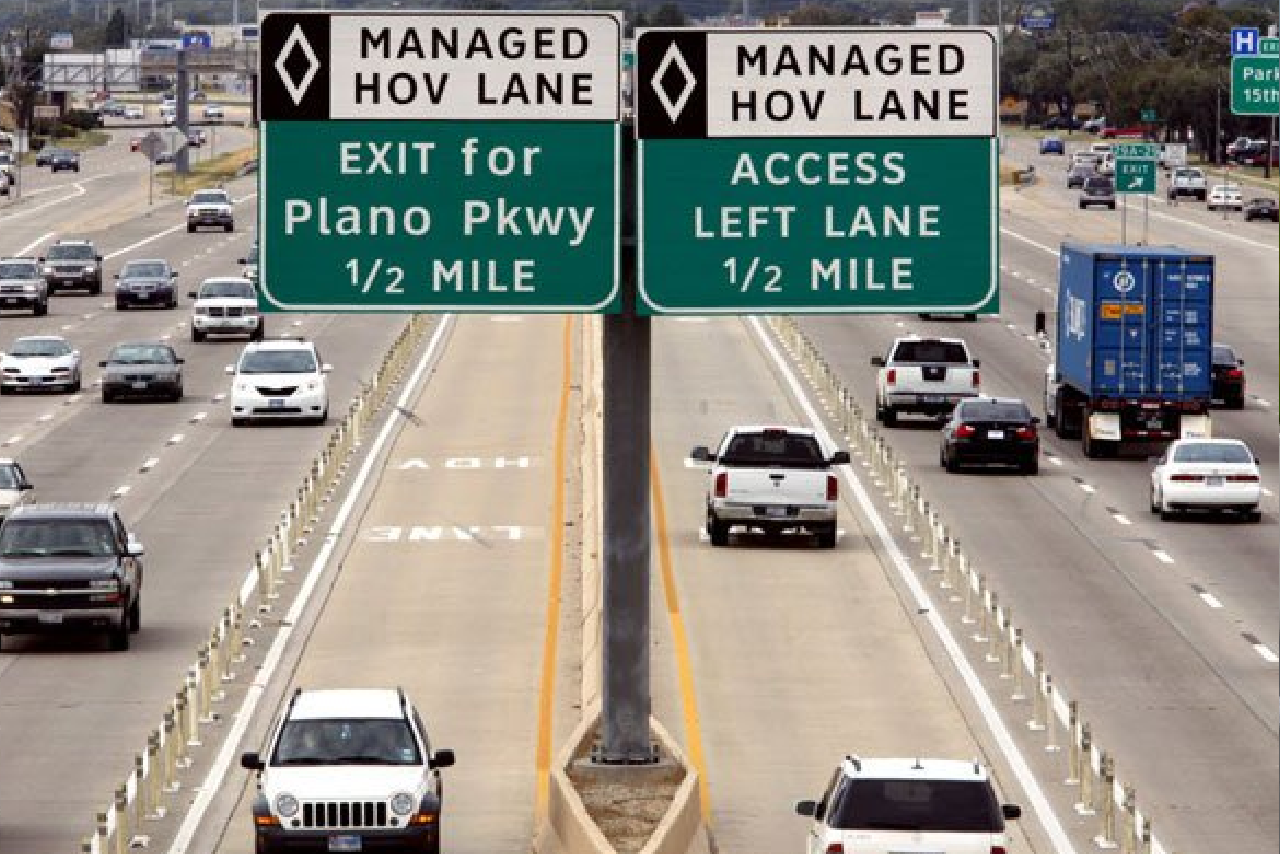 Se vuelve popular la trampa del maniquí en los carriles HOV