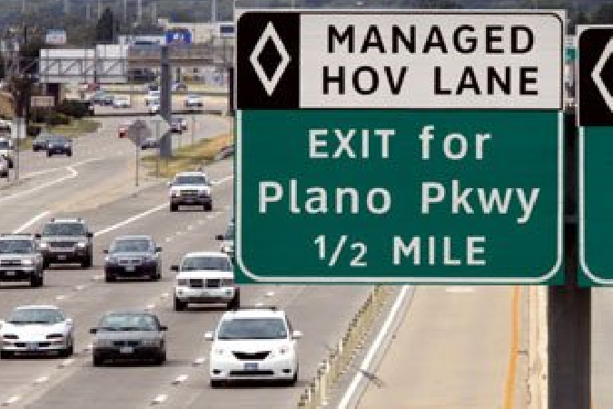 Se vuelve popular la trampa del maniquí en los carriles HOV