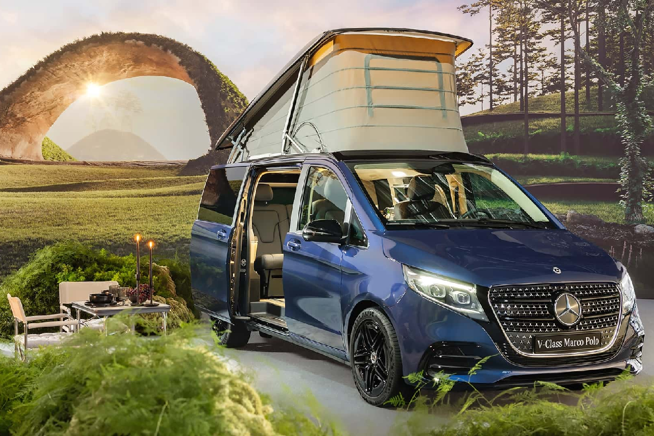 Mercedes Clase V Marco Polo eleva el lujo de las campers medianas