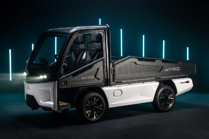 Ayro Vanish: el pequeño camión eléctrico para la ciudad