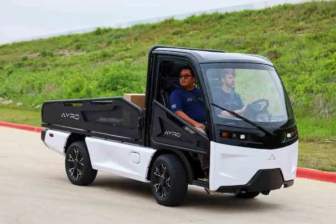 Ayro Vanish: el pequeño camión eléctrico para la ciudad