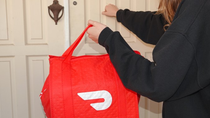conductor de Door Dash sin documentos