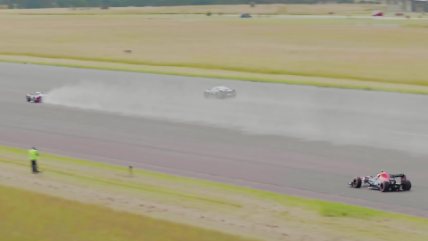 Rimac Nevera le gana en un 1/4 de milla a un Fórmula 1 y al McMurtry Speirling