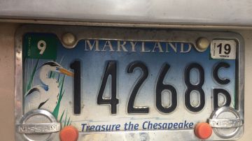 Registración de carro en Maryland