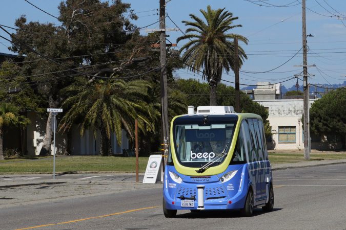 san francisco autobuses autónomos