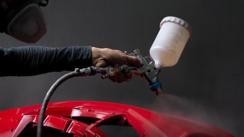 Pistola para pintar carros