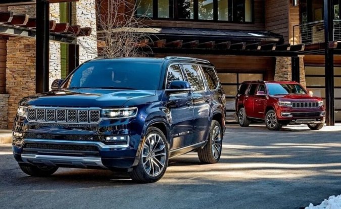 Jeep Wagoneer y Jeep Grand Wagoneer con motor V8.
