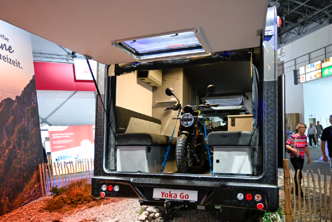 Dethleffs Yoka Go la caravana para los aventureros