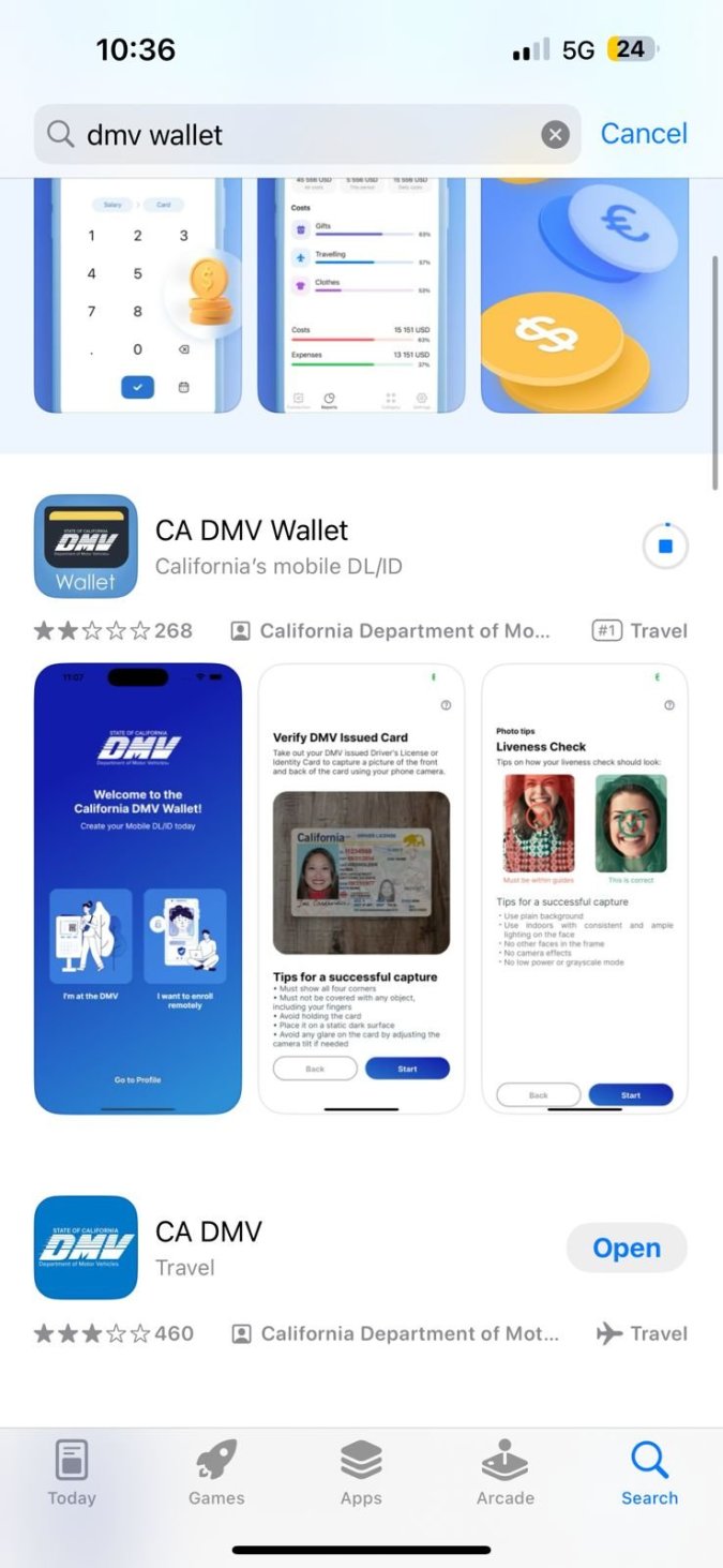 aplicacion para licencia de conducir digital en california
