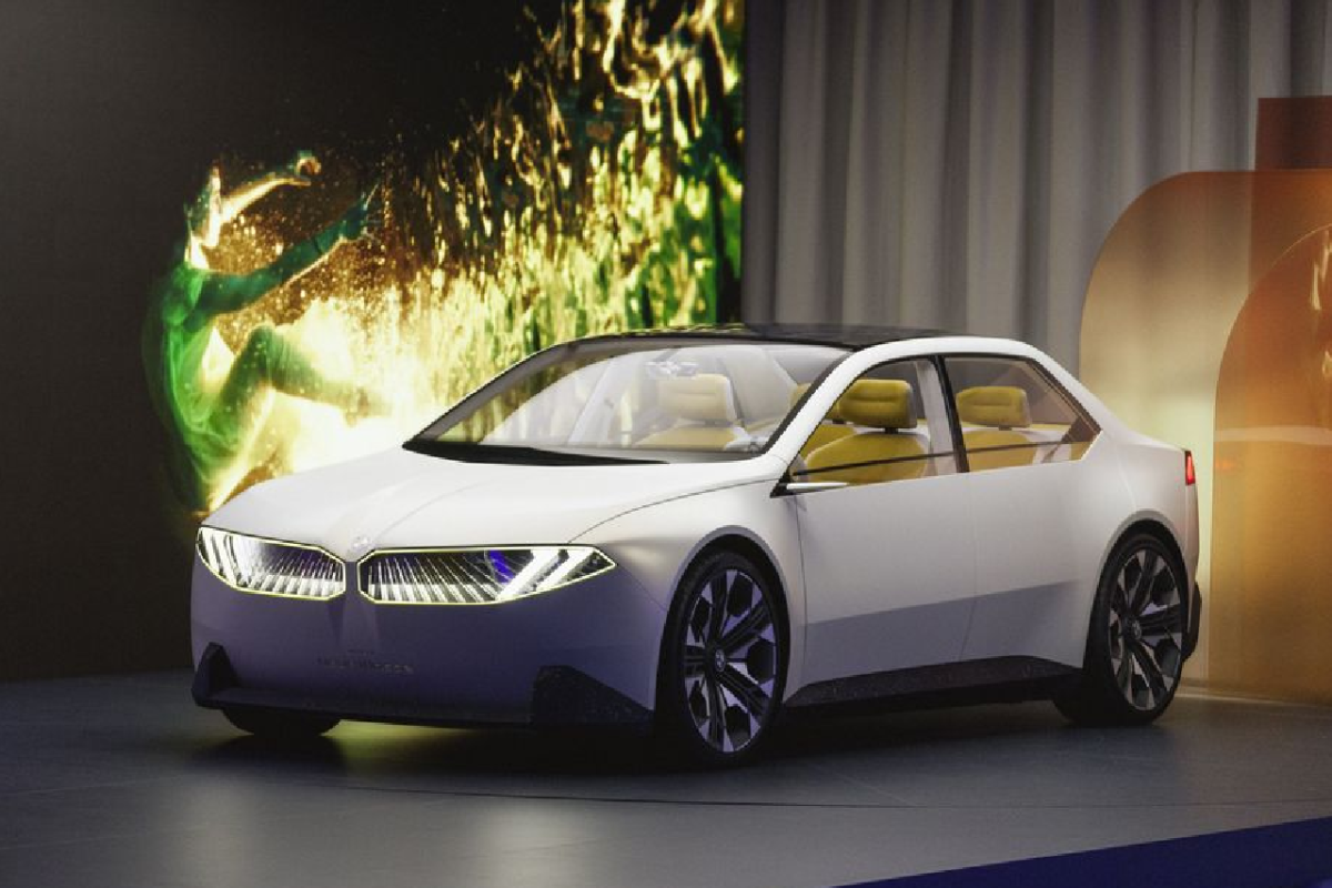 BMW exhibe su concepto retro Vision Neue Klasse EV